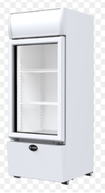 ຕູ້ແຊ່ແຂງ SANDEN INTERCOOL 1 DOOR ຝາໂຊກ SCF-0365 112CM (12.3ຄິວ, 350L)