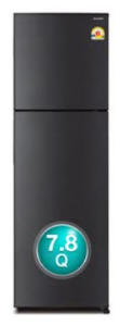 ຕູ້ເຢັນ SHARP 2 DOORS 7.8Q SJ287MDS DARK GRAY