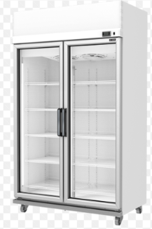 ຕູ້ແຊ່ເຢັນ SANDEN 2 DOORS YPE-1100 ສີຂາວ 770L (27Q)