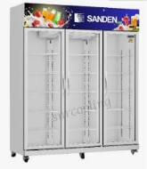 ຕູ້ແຊ່ເຢັນ SANDEN INTERCOOL 3 DOORS YPC-1650 ສີຂາວ 1180L(41.7ຄິວ)