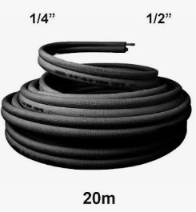 PIPE MITSUBISHI SIZE 1/4+1/2 LENGTH: 4M